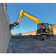 Raboteuse pour pelle - PLB 300 - Sections prédéfinies sur surfaces dures et compactes_3