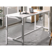 Bureau droit avec plateau rectangulaire d'une profondeur de 80 cm -NOVA PLUS_3