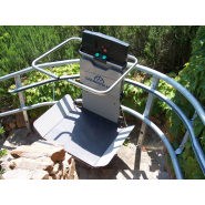 Plateforme élévatrice monte-escaliers courbe multi-étages pour accès PMR - Garaventa Lift Artira_3