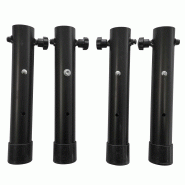 Réhausseurs robustes avec double vis de serrage