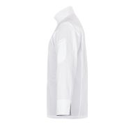 Addict - Veste de cuisine homme - Clément Design - double col montant - fentes côtés - pressions cachées_3