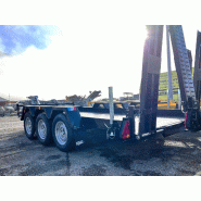 Moiroud TR3500 Remorque porte-engins 3,5T 3 essieux neuve MOIROUD_3