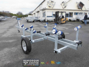 Chariot de mise à l'eau et manutention - remorque cassante - 1 essieu - PTAC : 1300Kg - Reference T-UT20291 - Sun Way_3