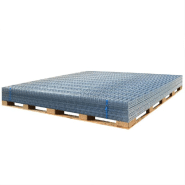 Vidaxl panneau de clôture de jardin 2d 2,008x0,83 m argenté 142068_3