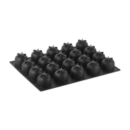 Mandarine  - Moule en silicone Tutti Frutti Pavoni Italia - 20 empreintes_3