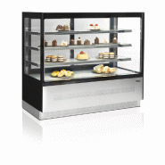 Vitrine réfrigérée sur base 400 litres | Tefcold - LPD1503F/BLACK_3