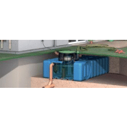 Cuve à eau plate à enterrer : 5000 litres - 302867_3