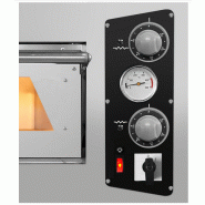 Four à pizza professionnel électrique 6 x pizzas ø35 cm - 400v (triphasé)_3