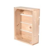 Caisse en bois design modulable pour meubles sur mesure