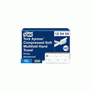 Tork xpress essuie mains pliage w- 21,2x32,2cm 2plis pure ouate gaufre blanc ecolabel systeme h2 (120454)- carton de 2400 format_3