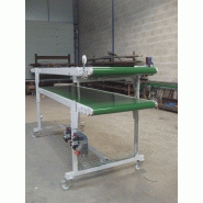 Transporteur à bande - manutention de colis et pièces - charges faibles, moyennes et lourdes_3