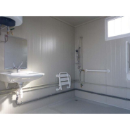 Bloc Sanitaire PMR neuf - WC PMR et Lavabo PMR - Plancher renforcé bois-ciment - Assemblé en France_3