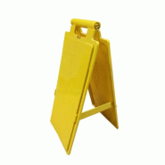 Chevalet de signalisation de danger - 640 / Jaune_3