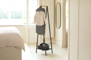 Portant pour vêtements Linn - Compact - Black - Multifonctionnel et Gain de place_3