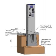 Psco 1004 a - borne de paiement parking - urbaflux - alimentation électrique 230v_3
