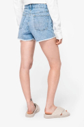 Short en jean écoresponsable femme - 100% coton biologique - Réf: NS750 - Marque Native Spirit_3