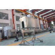 Drsb-3000 - Tunnel de rétraction électrique pour bouteilles en verre - New Crown Machinery - Puissance 10kW_3