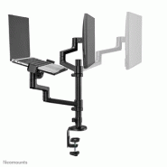 Neomounts DS20-425BL2 Support d'écran à  fixer avec support pour ordinateur portable 17-27