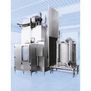 Lavage conteneurs - laveuses industrielles alimentaires - Colussi Ermes - jusqu'à 20 citernes ou 80 récipients isothermes par heure_3