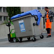 T3500 - Tracteur pousseur électrique Liftop - Capacité 3500 kg - timon articulé_3