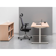 Bureau pour télétravail réglable en hauteur - OGI DRIVE - électrique ou manuel - design contemporain et écologique_3