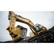 Godet d'excavation à usage normal avec lame de nivellement - caterpillar finance france - 800 mm (31,5 in) - poids 601 kg_3