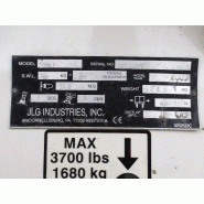 Nacelle ciseaux JLG 4069le occasion_3