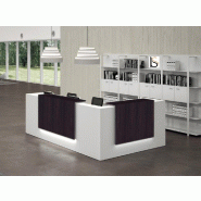 Banque d'accueil d'angle Z2 - Officity - 225, Wenge_3