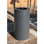 La corbeille Simply - Poubelle publique - The Italian Lab - Diamètre 450 mm, Hauteur 836 mm, Capacité 100L, Poids 35.5 kg_3