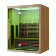 SAUNA INFRAROUGE BOREAL® SIGNATURE 160 À SPECTRE COMPLET - 160X120X205_3