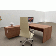 Bureau d'angle T45 avec desserte - Quadrifoglio - 212, Gauche, Noyer Canaletto_3