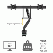 Fellowes Eppa 9909301 support d'écran plat pour bureau 81,3 cm (32