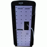 Sèche-mains Vitech - Double jet d'air HD gris métal, séchage rapide et économique_3