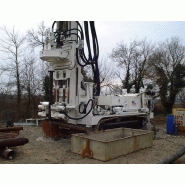 Sondeuse autonome hydraulique sur chenilles caoutchouc - Moteur Perkins, Châssis 2,45m, Force de traction 38 000 kg, Diesel 300 cv_3