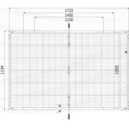 Module photovoltaïque 400W biverre certifié pour usage résidentiel et professionnel