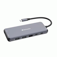 Verbatim CMH-14 USB Type-C 5000 Mbit/s Argent_3