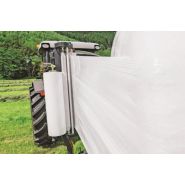 Table d’enrubannage de faible hauteur pour une meilleure stabilité des balles