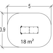 Tremplin - Parcours de santé - Proludic - JPS23-M - 2,10 m de largeur, module accessible dès 6 ans_3