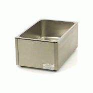 Bain-marie électrique professionnel - 1 x GN 1/1 - avec robinet de vidange | Maxima_3