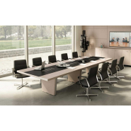 Bureau de direction ébénisterie de forme intemporelle - X10_3