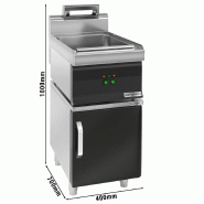 Chauffe-frites - 1,17 kW - 1x GN 1/1 - incl. Soubassement avec 1 porte  - Mario 700 | GGM -WK473-GK466T_3