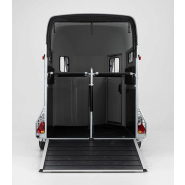 Remorque pour transport d'animaux - 2 places + porte calèche - Cheval Liberté Gold Marathon_3