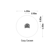 Manège cozy cocoon pour aires de jeux - réf 8069348 - Hags - pour enfants 3 à 12 ans, montage en 2 heures_3