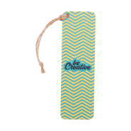 Marque-page en contreplaqué de bouleau sur mesure - impression quadri et dragonne en lin_3