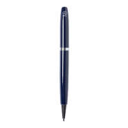 Stylo à bille en aluminium recyclé - bleu foncé - encre bleue - 19g_3