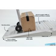 TRP-ViperFolding - Rampes pliantes robustes pour camions éco - Capacité 300 kg - Largeur 650mm ou 850mm - Longueur 2150mm_3