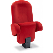 Fauteuil de cinéma relevable - dossier galbé ergonomique - Inertie Caisson / Kleslo - confort et technicité_3