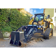 Scie à rocher autonivelante, conçue pour être montée sur des chargeuses compactes - RW 350 Simex_3