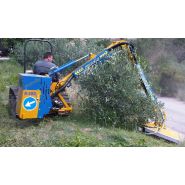 Broyeur forestier Marolin M400S APS - M48SX APS - M490SX APS, 100 cm - Débroussailleuse hydraulique pour tracteurs 60-80 HP_3