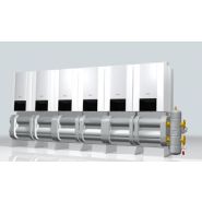 Chaudière gaz à haute efficacité énergétique et faible résistance hydraulique